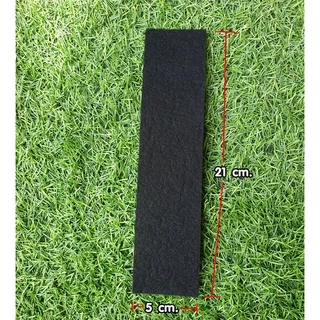 แผ่นฟอกอากาศสำหรับแอร์บ้าน แผ่นดักจับสิ่งแปลกปลอมในอากาศ Air Filter แผ่นกรองอากาศ ฝุ่น และแบคทีเรีย ขนาด 21.5 x 5 ซม.