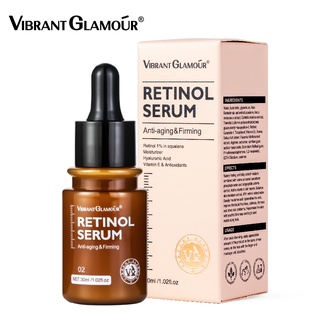 VIBRANT GLAMOUR ลดสูงสุด 30% Retinol facial serum เรตินอล เอสเซนส์บำรุงผิวหน้า ต่อต้านวัย เลือนริ้วรอย บริษัท ยก ให้ความ