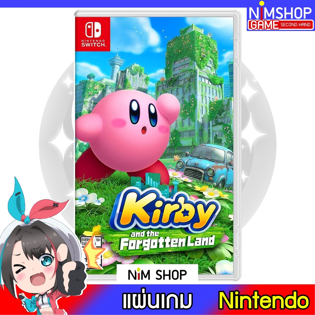 (มือ2) Nintendo Switch : Kirby And The Forgotten Land แผ่นเกม มือสอง สภาพดี