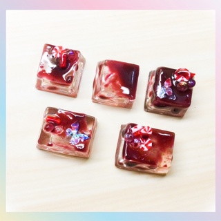 Keycap  Blood ปุ่ม ctrl 🩸Mechanical switch 1เซ็ท5ปุ่ม พร้อมส่ง