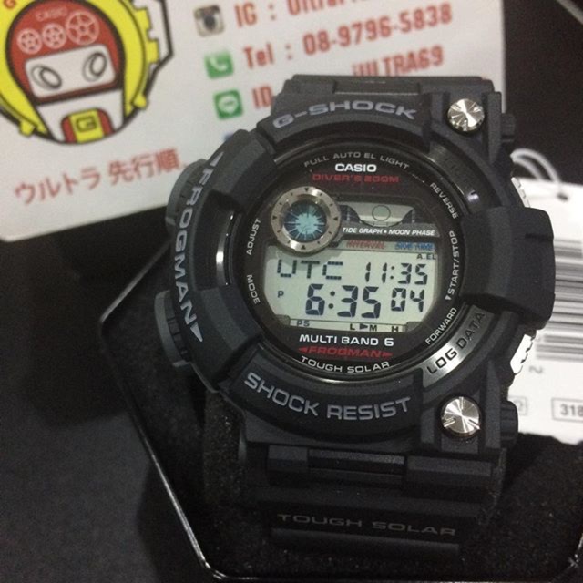 นาฬิกาข้อมือ G-Shock รุ่น Frogman GWF-1000-1 Multiband 6