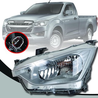 ไฟหน้า ไฟหน้ารถยนต์ พร้อมหลอดไฟ รุ่น อีซูซุ ดีแม็ก ISUZU 2WD D-MAX ปี 19-20 LR