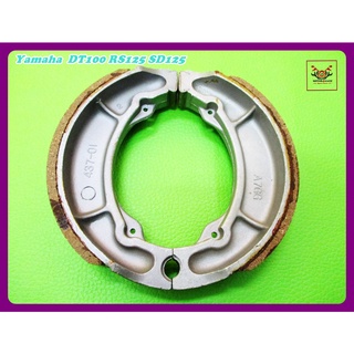 YAMAHA DT100 RS125 SD125 SHOE BRAKE SET DRUM BRAKE // ผ้าเบรก ดรัมเบรก DT100 RS125 SD125 สินค้าคุณภาพดี