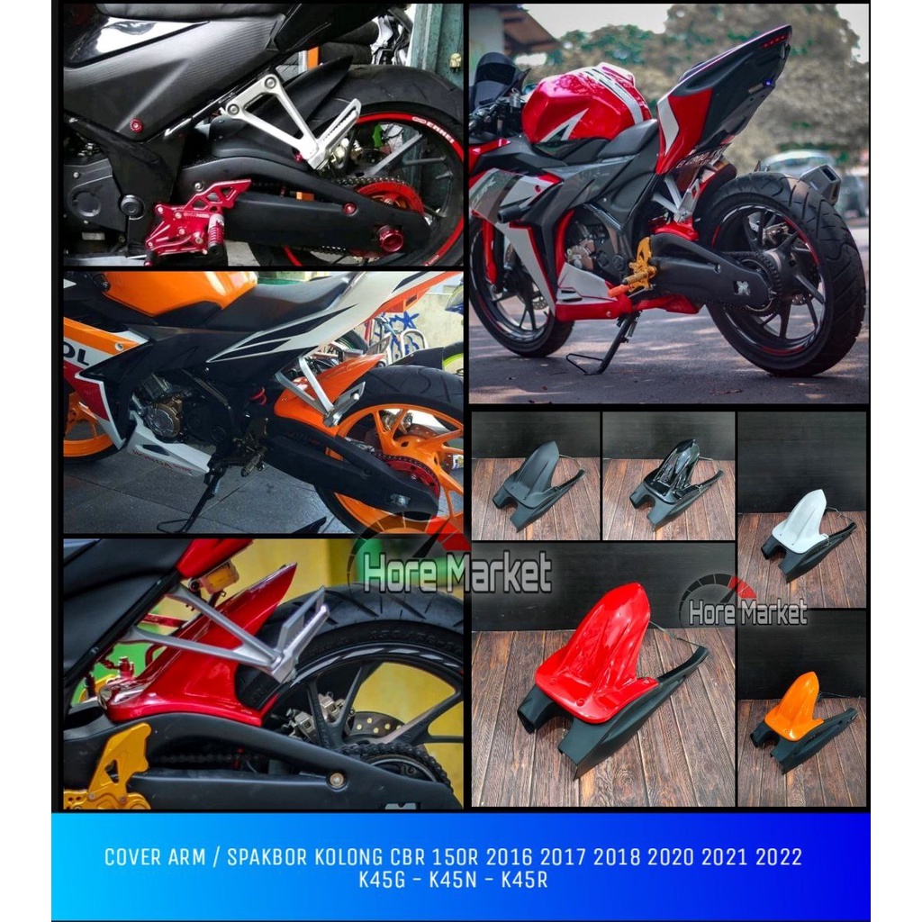 Spakbor UNDER CBR 150 R K45G K45N K46 K45R HUGGER CBR 150R 2016 2017 2018 2019 2020 2021 2022 ฝาครอบแขน