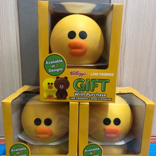 ชุดถ้วยอาหารเสริมซีเรียล Line Friend ราคา 350 บ. พร้อมอาหารเสริม1กล่อง
