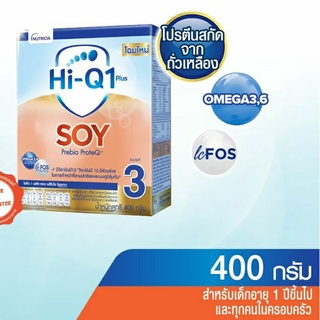 Hi Q soy 1 plus สูตร3 1 ปีขึ้นไป 400 กรัม