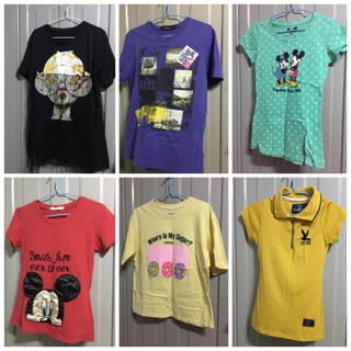 เสื้อยืด มือสอง **29฿ ทุกตัว**