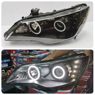 ไฟหน้า​โปร​เจค​เตอร์​ HONDA​ CIVIC​ FD 2006-2011​ โคมดำ​ V1