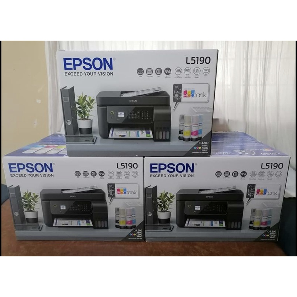 เครื่องพิมพ์หมึกระบบ Ecotank Epson L5190