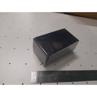 กล่องประกอบวงจร กล่องพลาสติก ขันสกรูด้านล่าง PPA7 กล่องเอนกประสงค์สีดำ (ขนาด67x117x50 มิล)