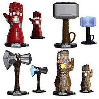 4904790885723 Avengers Endgame Light Up Gear (set of 4)