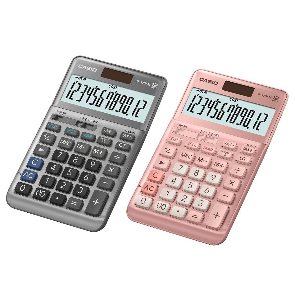 JF-120FM เครื่องคิดเลข Casio 12 หลัก ของแท้ ของใหม่ ประกันศูนย์