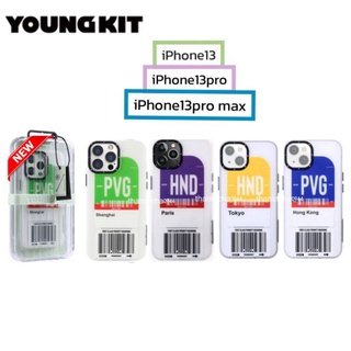 YOUNGKIT Anytime Trip Series เคสดีไซน์สไตล์คลู Cool  iPhone13 Series