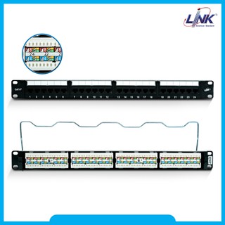 ## แผงกระจายสายแล ## US-3124A : CAT 6 NEW PATCH PANEL 24 PORT(1U)