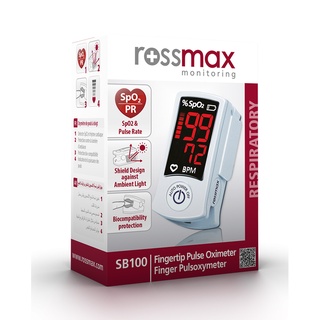 เครื่องวัดออกซิเจนปลายนิ้ว ยี่ห้อ ROSSMAX  SB100