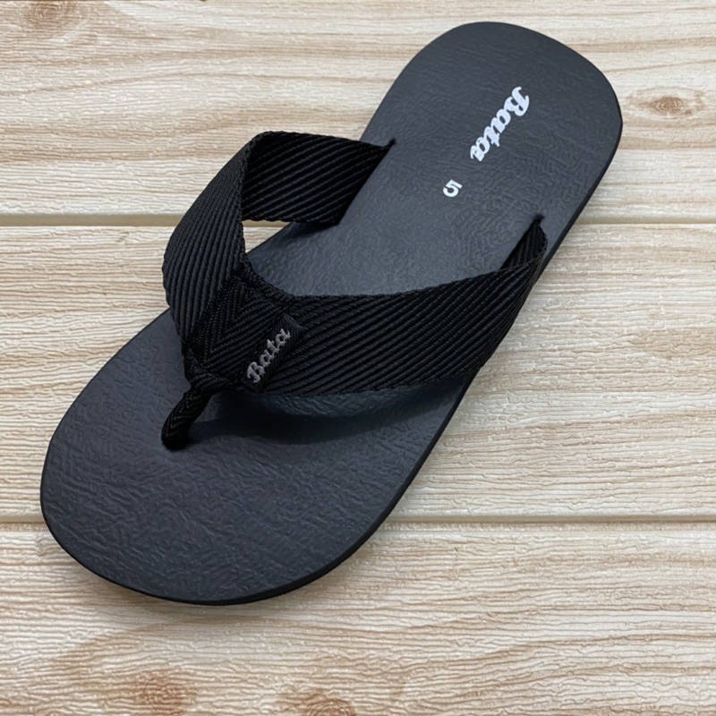 Bata รองเท้าแตะหูคีบ Size 5-10  สีดำ/ แดง /น้ำตาล 119.- หช