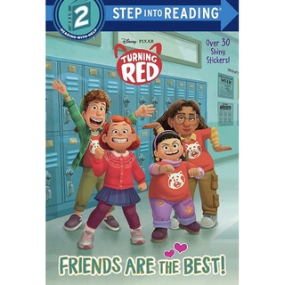 หนังสือภาษาอังกฤษ Friends Are the Best! (Disney/Pixar Turning Red) (Step into Reading)