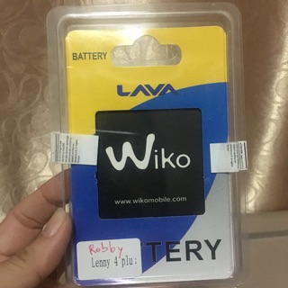 Battery โทรศัพท์มือถือ WiKo Robby Lenny4 Plus ถูกที่สุด