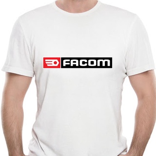 เสื้อยืดผ้าฝ้ายพิมพ์ลายขายดีเสื้อยืดแขนสั้น ผ้าฝ้าย พิมพ์ลาย Facom Professionnels tools Outils สําหรับผู้ชาย