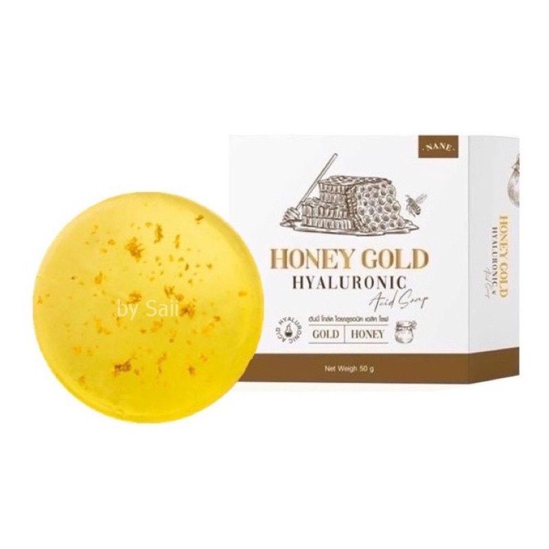 สบู่น้ำผึ้งทองคำ Honey Gold Hyaluronic