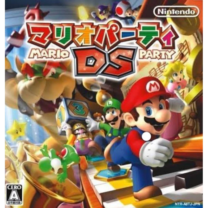 Mario Party Ds /DS -​ JP มือ 2 ไม่มีกล่อง