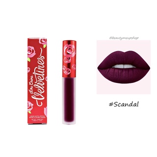 Lime Crime Velvetines Matte Lipstick #Scandal