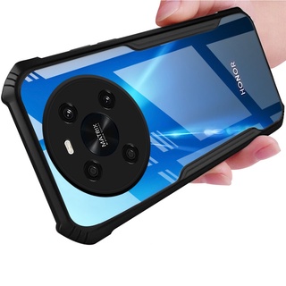 Honor X9 X8 X7 Air Cushion Corner Slim Case HonorX9 การป้องกันกล้อง แบบเต็มรูปแบบ เคสใส กรอบนิ่ม