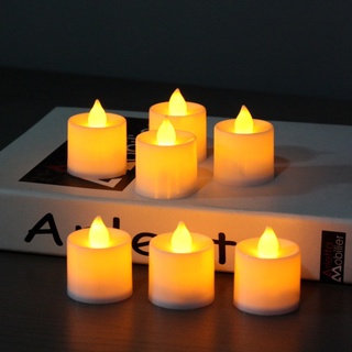 เทียน LED เทียนปลอม เทียนใส่ถ่าน เทียนสะบัด เทียนไข เทียนจำลอง Candle Cometobuy6