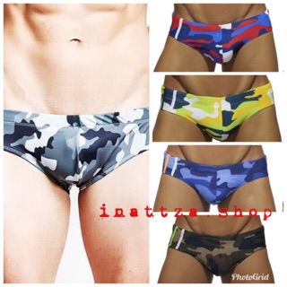 &lt;พร้อมส่ง&gt;กางเกงว่ายน้ำชาย (men swim wear)