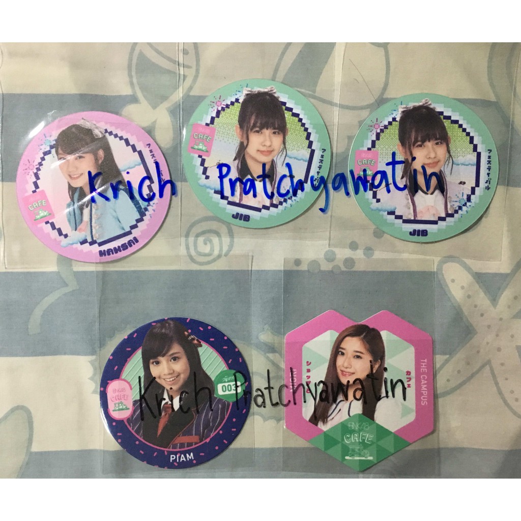 ที่รองแก้ว BNK48 Cafe