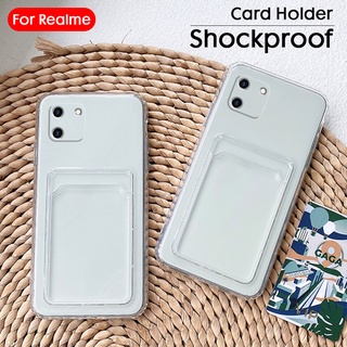 เคสใส🔥TPU🔥 เคสกันกระแทก เคสซิลิโคนนิ่ม แบบใส สําหรับ Realme 8 9 Pro Plus 7i 8i 9i 5 5i 6i C17 C2 C3 C11 C12 C15 C25 C25S C20 C20A C21 C21Y C25Y C35 C31 C30 C33 C55 Narzo 50A Prime 50i 50 Pro 20A