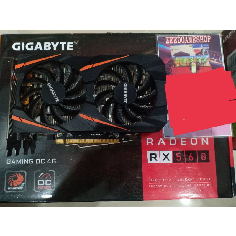 RX 560/4GB กาดจอมือสอง