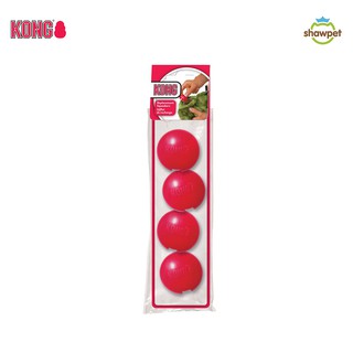 KONG อะไหล่ของเล่นสุนัข Plush Squeakers 4-pack ใช้สำหรับเปลี่ยนในของเล่น Kong ที่มีเสียง Squeakers  4ชิ้น