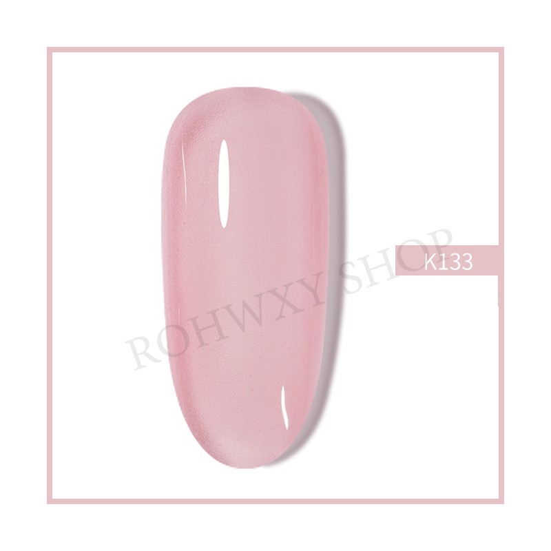 ROHWXY เจลทาเล็บ สีเจลทาเล็บ สีสวย UV/LEDสีเจล สีทาเล็บเจล แบบต้องอบ 7.3ml ต้องใช้เครื่องอบ