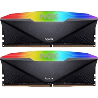 Apacer Nox RGB 16GB 3200MHz DDR4 DIMM CL16 Black (2x8GB) (AH4U16G32C28YNBAA-2)