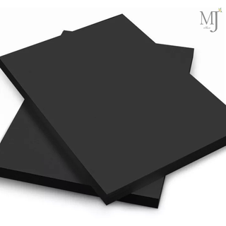 Black bond paper กระดาษปอนด์สีดำ Darling กระดาษสีดำ ขนาด A4 10 แผ่น/แพ็ค