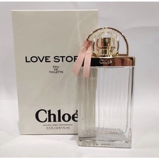 น้ำหอมChloe love story EDT 75 ml. (โคลเอ้เลิฟสตอรี่โบว์ชมพุ) * กล่องขาย* 【ของแท้ 100 % 】ส่งฟรี 📦🛵🚚📦🛵🚚