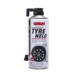 GETSUN TYRE WELD 450ML R-134a สเปร์ปะยาง สเปย์ปะยาง อุปกรณ์ปะยาง พร้อมเติมลมยาง