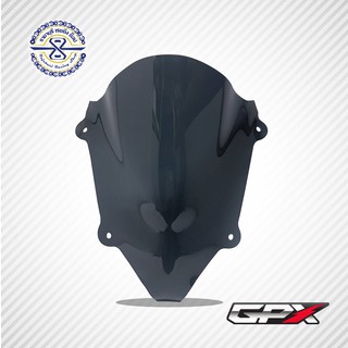 ชิวหน้า GPX DEMON 150 สีดำมองทะลุ