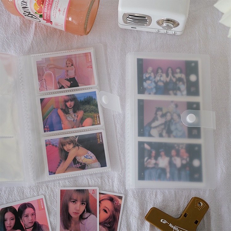 พร้อมส่ง/กรุงเทพ สมุดการ์ด 24 ช่อง (หารูปและนามบัตรง่าย)