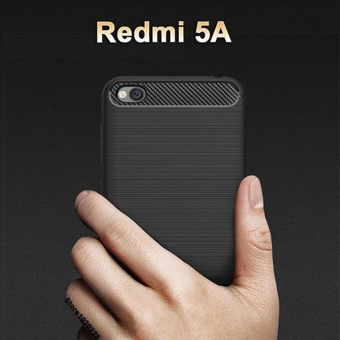 REDMI 5/REDMI 5A/ REDMI 5 PLUS CASE SOFT CASE IPAKY CARBON, CASE BLACK CARBON