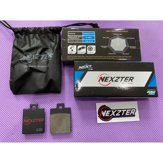 24. ผ้าเบรค หน้า-หลัง Vespa LX,S,L,LXV (F) / Lambretta V125,V200 (R)  แบรนด์ Nexzter