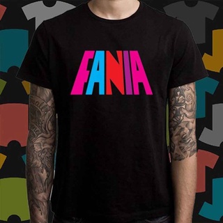 Fania เสื้อยืด พิมพ์ลายโลโก้เพลง