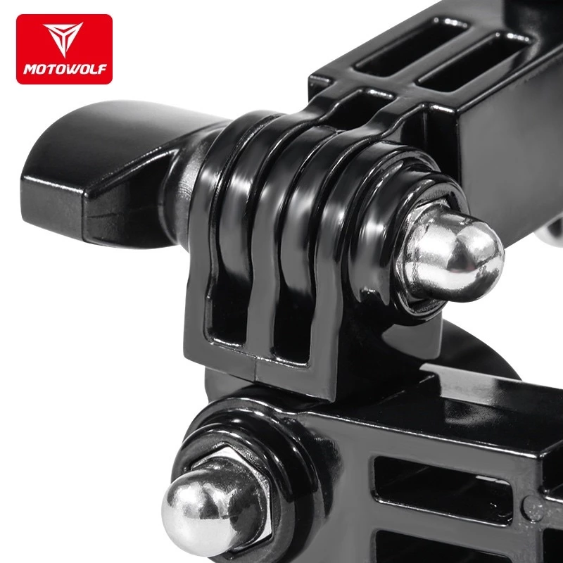 MOTOWOLF ชุดติดหมวกกันน้อค รุ่น MDL3520 สำหรับ กล้องโกโปร กล้องแอคชั่น for Gopro , Action camera thumbnail 7
