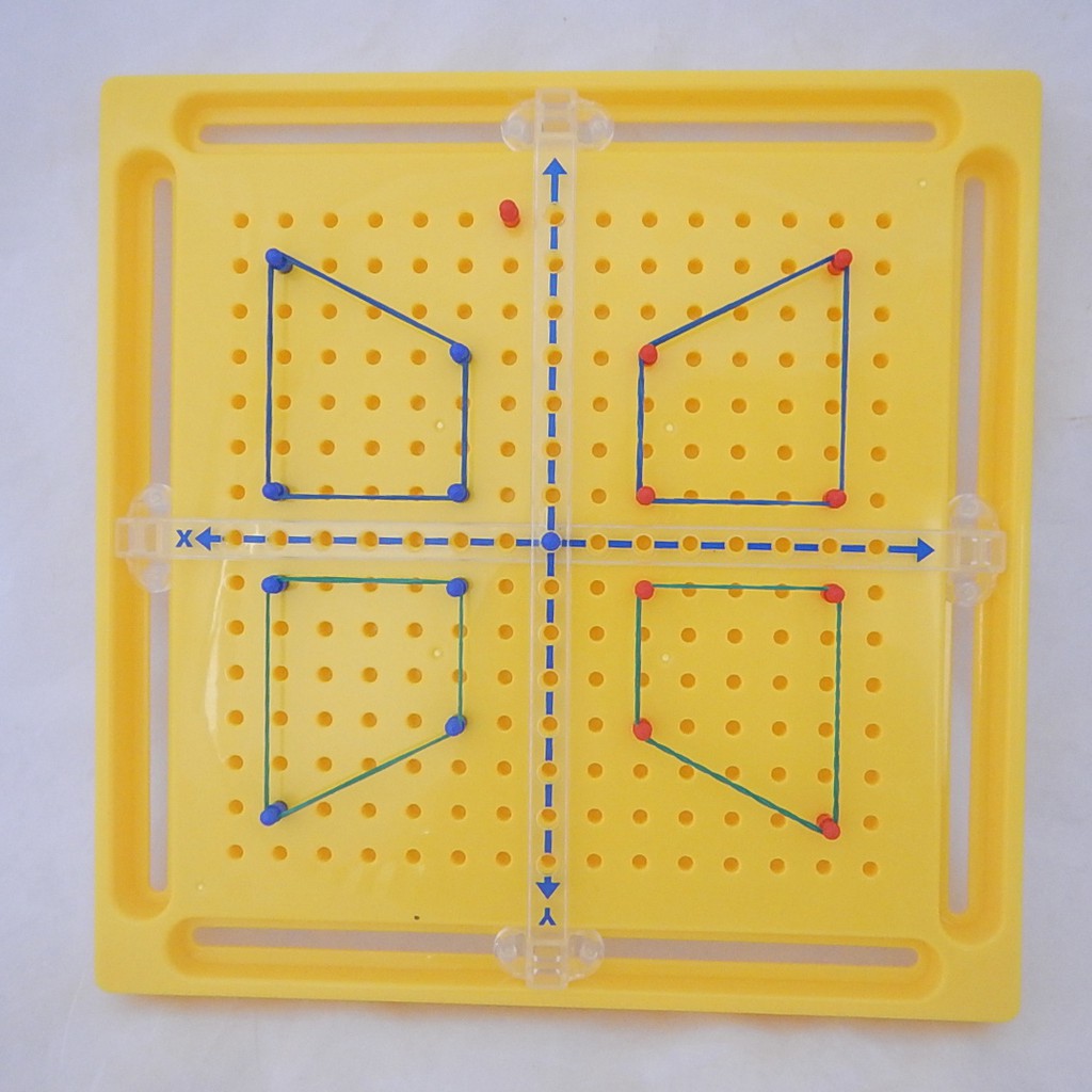 กระดานเรขาคณิตแสดงแกน X-Y (X-Y Coordinate Peg Board)