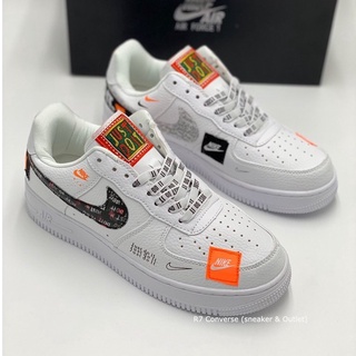 🚩 รองเท้าผ้าใบ Air Force 1 Jusdoit สินค้าพร้อมกล่อง รองเท้าลำลอง รองเท้าผู้ชายและผู้หญิง รองเท้าวิ่ง