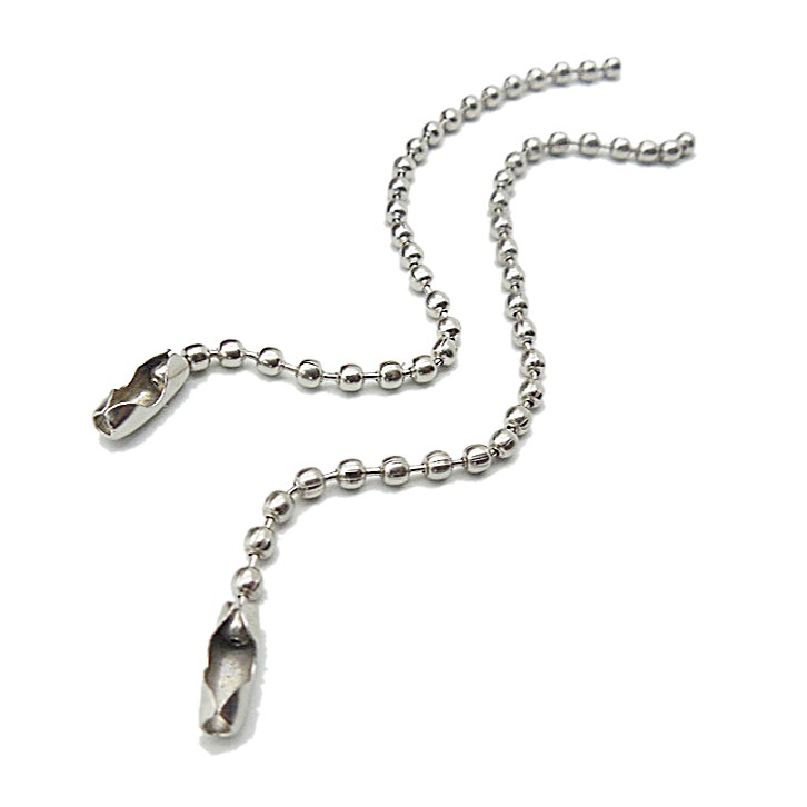 [10เส้น=8บาท]สร้อยไข่ปลาความยาว9ซม.พร้อมตัวล็อคแคปซูปเอนกประสงค์ ตัดสั้นได้ แขวนตัวห้อยDIYงานประดับตบแต่งโมบายตัวคล้อง