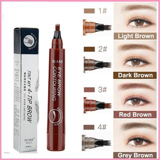 Suake Eye Brow Contouring ดินสอเขียนคิ้ว ว 4 มิติ กันน้ำ กันเหงื่อ มี 5 สีให้เลือกT0487 T0488 T0489 T0490 T0491