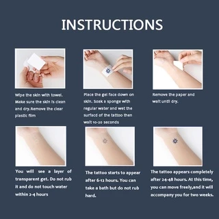 【COCO Magic tattoo】สติกเกอร์รอยสักชั่วคราว กึ่งถาวร ขนาดเล็ก กันน้ํา ติดทนนาน 15 วัน