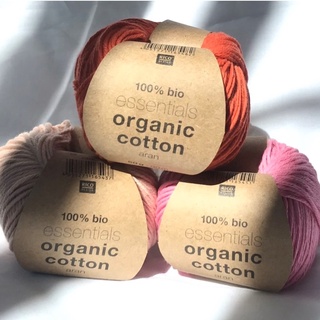 Rico - Essentials Organic Cotton Aran ไหมถักคอตตอน 100% made in Italy